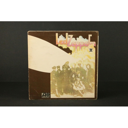 120 - Vinyl - 4 Led Zeppelin LPs to include II x 2 (one original plum, Killing Floor credit), IV (original... 