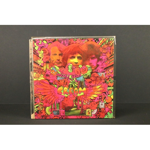 121 - Vinyl - 8 Rock LPs to include Small Faces x 2 (inc Ogdens), Cream (Disraeli Gears (original), The Do... 