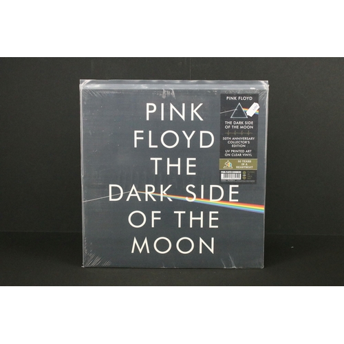 196 - Vinyl - 3 Pink Floyd recent releases / Re-issues LP albums to include: The Dark Side Of The Moon (Li... 