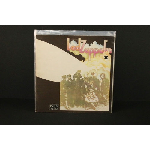 198 - Vinyl - 5 Led Zeppelin LP albums to include: Led Zeppelin (Plum labels, Superhype credits, grey stri... 