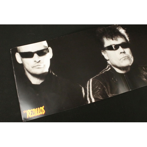 705 - Memorabilia - The Rezillos 2015 tour programme signed by Eugene Reynolds and Fay Fife