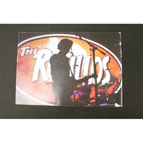 705 - Memorabilia - The Rezillos 2015 tour programme signed by Eugene Reynolds and Fay Fife