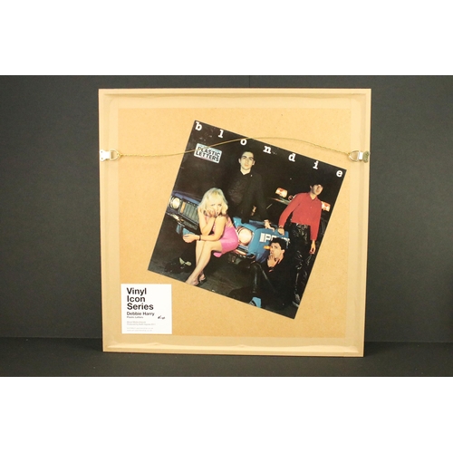 720 - Memorabilia - Framed & glazed Keith Haynes Vinyl Icon Series portrait of Debbie Harry ltd edition 4 ... 