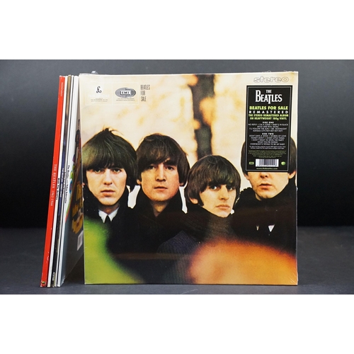 162 - Vinyl - 6 The Beatles recent release reissue LPs to include Beatles For Sale (sealed), Yellow Submar... 