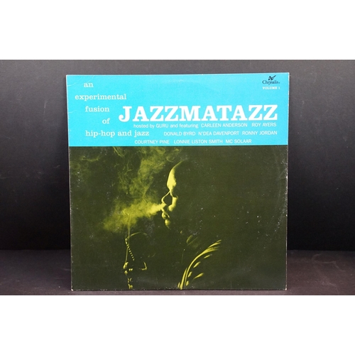 534 - Vinyl - 2 1990s pressing Acid Jazz LPs to include Guru Jazzmatazz (Volume 1) on Chrysalis F1-21998 V... 