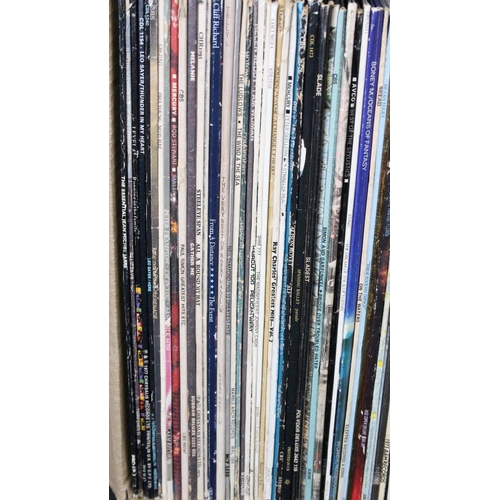 291 - Vinyl - Approx 70 Rock & Pop LPs to include Santana, Roxy Music, Eagles, The Supremes, Al Stewart, Y... 