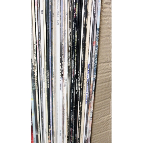 291 - Vinyl - Approx 70 Rock & Pop LPs to include Santana, Roxy Music, Eagles, The Supremes, Al Stewart, Y... 