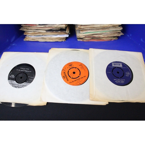 343 - Vinyl - Over 250 Rock / Rock ’N Roll and Pop mainly 1960’s 7” singles including some promos, to incl... 