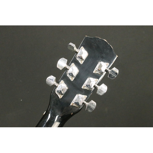 742 - Guitar - Fender DG-3 acoustic guitar in black