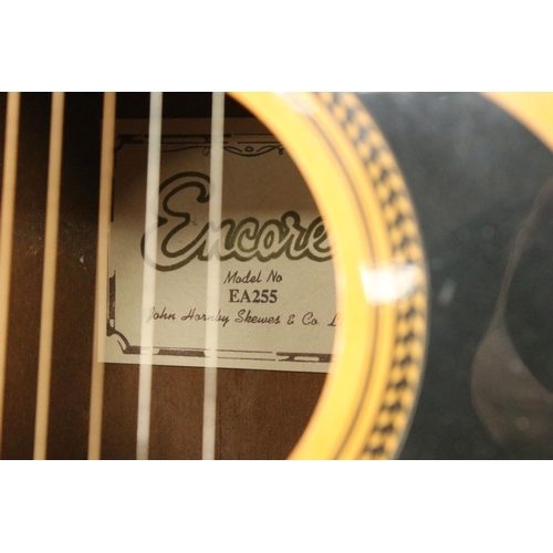 748 - Guitar - Encore EA255 electro acoustic guitar