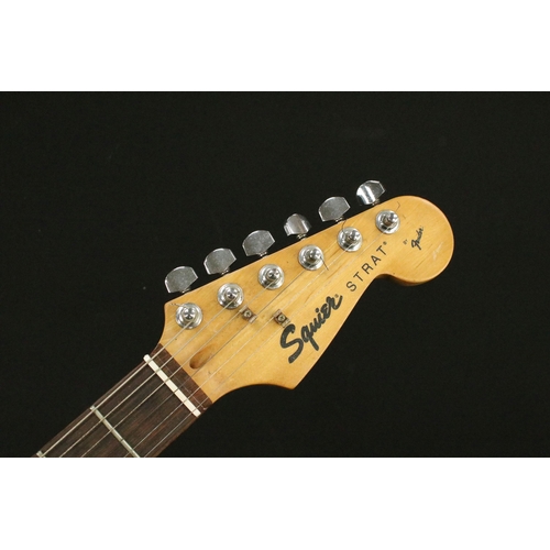 750 - Guitar - Squire by Fender Stratocaster in black