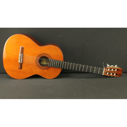 753 - Guitar - Classical acoustic guitar. Label inside (as photographed) 'Jose Ramirez Concepcion Jeronima... 