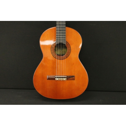 753 - Guitar - Classical acoustic guitar. Label inside (as photographed) 'Jose Ramirez Concepcion Jeronima... 