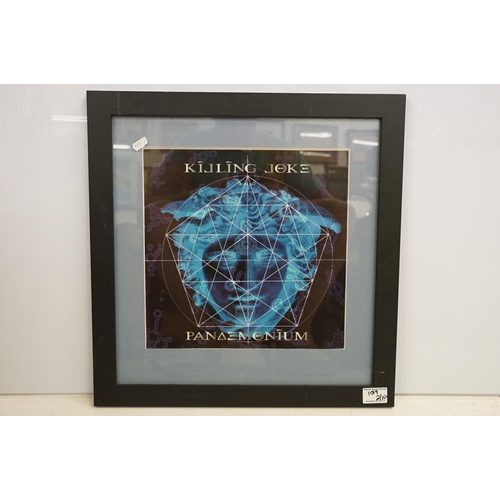 672 - Memorabilia - 10 Killing Joke art work / memorabilia items to include: 1994 Pandemonium album cover ... 