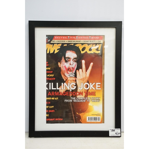 672 - Memorabilia - 10 Killing Joke art work / memorabilia items to include: 1994 Pandemonium album cover ... 