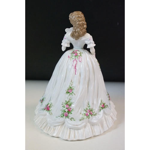 21 - Royal Worcester 'Queen of Hearts' figurine inspired by the Victorian era, Limited edition of 12,500,... 