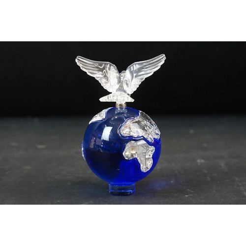 36 - Swarovski crystal, Crystal Planet Vision 2000 of a dove atop the planet with certificate together wi... 