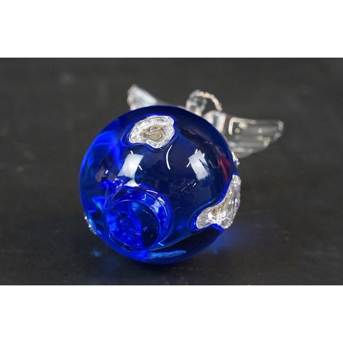 36 - Swarovski crystal, Crystal Planet Vision 2000 of a dove atop the planet with certificate together wi... 