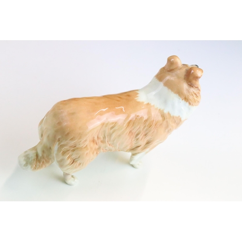 57 - Beswick Persian cat figurine, Royal Worcester Alice and Lara figurines, Royal Copenhagen snowdrop di... 