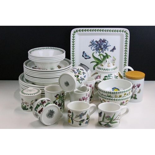 62 - Large collection of Port Meirion, The Botanic Garden tableware to include tea pot, eight fruit bowls... 