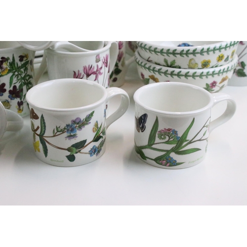 62 - Large collection of Port Meirion, The Botanic Garden tableware to include tea pot, eight fruit bowls... 