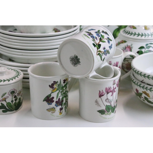 62 - Large collection of Port Meirion, The Botanic Garden tableware to include tea pot, eight fruit bowls... 