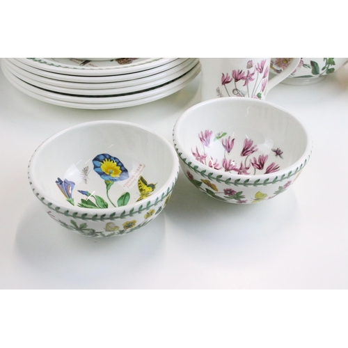 62 - Large collection of Port Meirion, The Botanic Garden tableware to include tea pot, eight fruit bowls... 