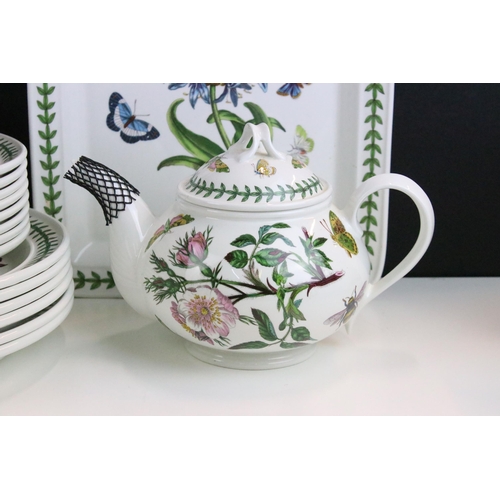 62 - Large collection of Port Meirion, The Botanic Garden tableware to include tea pot, eight fruit bowls... 