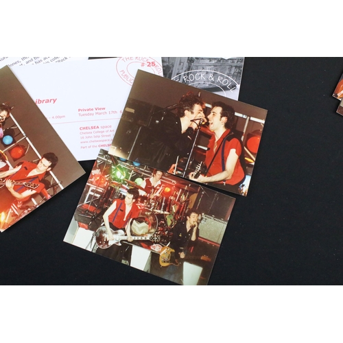 678 - Memorabilia - The Clash, Mick Jones Rock ’N’ Roll library press release with booklet, private view t... 