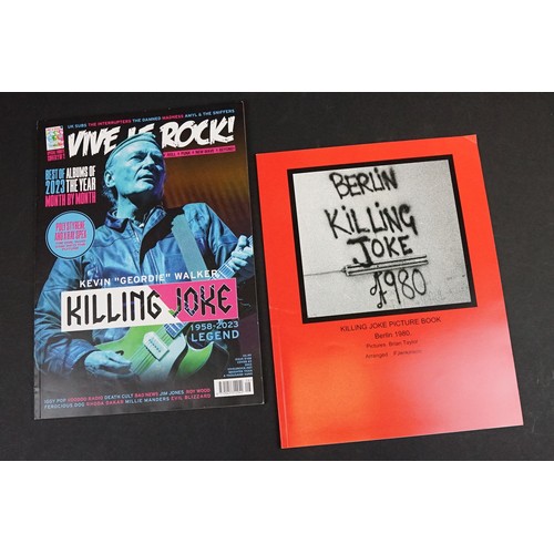 675 - Memorabilia / Books / Autographs  - 12 Killing Joke books / magazines to include: Killing Joke Pictu... 