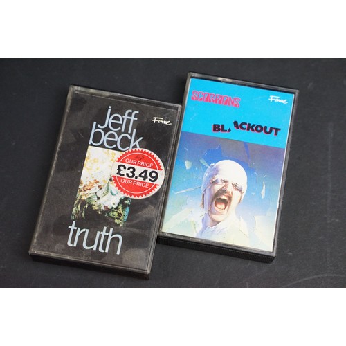 773 - 25 cassettes to include Led Zeppelin, Jeff Beck, The Rolling Stones, The Jimi Hendrix Experience, Th... 