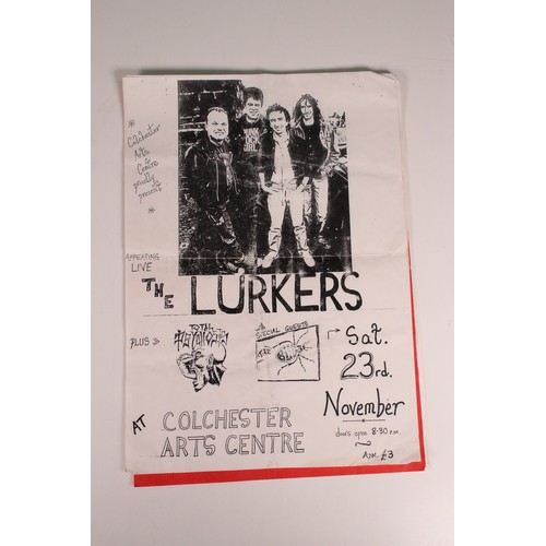 712A - Memorabilia - 6 original mainly 1980s handbills / flyers to include Dead Kennedys and Flipper 1980fl... 