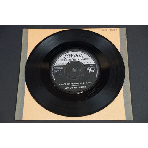 306 - Vinyl - Soul - 3 Arthur Alexander original UK 1st pressing 7” singles on London Records including: A... 