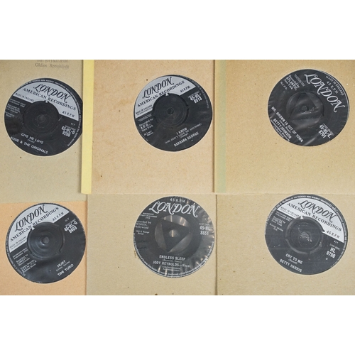 309 - Vinyl - 14 Soul / R&B original UK 1st pressing singles on London Records by female artists including... 