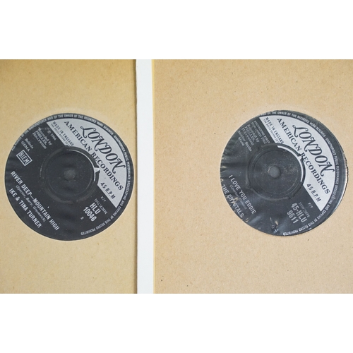 309 - Vinyl - 14 Soul / R&B original UK 1st pressing singles on London Records by female artists including... 