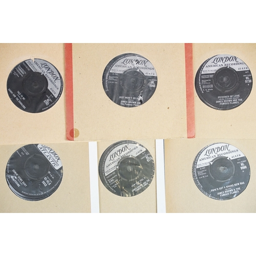 312 - Vinyl - 27 Soul / R&B original UK 1st pressing singles on London Records by male artists to include:... 