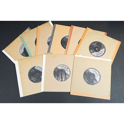 312 - Vinyl - 27 Soul / R&B original UK 1st pressing singles on London Records by male artists to include:... 
