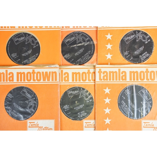 318 - Vinyl - Soul / Motown - 9 The Temptations UK 1st pressing 7” singles on Motown Records, including TM... 