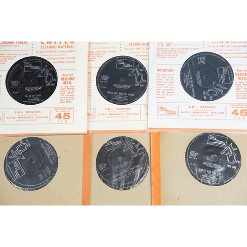 320 - Vinyl - Soul / Motown - 9 The Miracles / Smokey Robinson & The Miracles UK 1st pressing 7” singles o... 