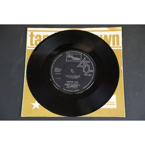 320 - Vinyl - Soul / Motown - 9 The Miracles / Smokey Robinson & The Miracles UK 1st pressing 7” singles o... 