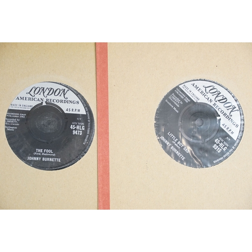 420 - Vinyl - Rockabilly / Rock ’N’ Roll - 7 Johnny Burnette and one Dorsey Burnette original UK 1st press... 