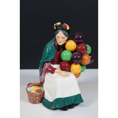 140 - Assorted ceramics to include Royal Doulton 'The Balloon Man' HN 1954, 'The Old Balloon Seller' HN131... 