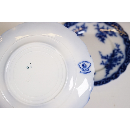 149 - Assortment of ceramics to include Irish scenery footed cake stand, Wedgewood Jasperware bowl, Spode ... 