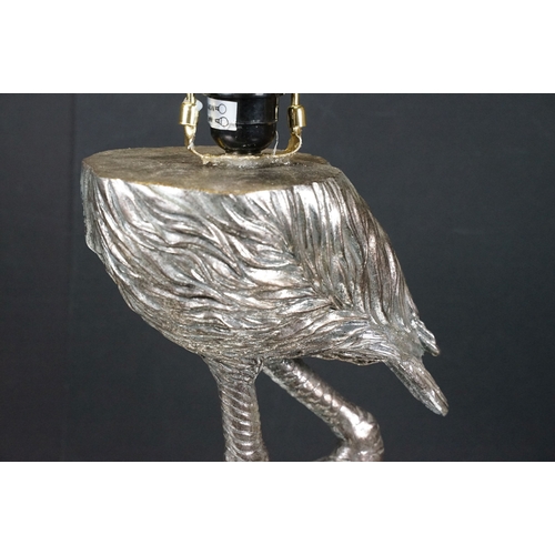 157 - Modern flamingo table lamp, approx. H 82cm