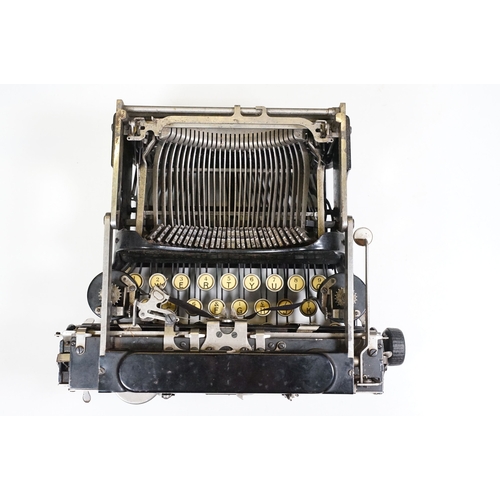 460 - Early 20th century Corona 'The personal writing machine' typewriter in original box with instruction... 