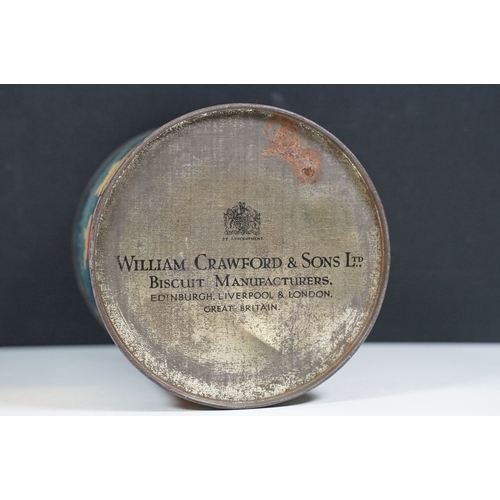 466 - William Crawford & Sons Ltd, Mabel Lucie Atwell 'Kiddibics' vintage biscuit money box in house shape... 