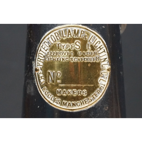 478 - Three miners lamps to include British Coal Mining Company, Wales serial No. 55057 example and Eccles... 