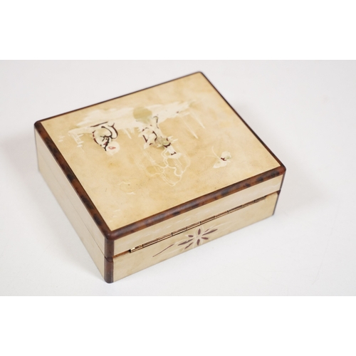 490 - Quantity of boxes to include wooden examples, La Lantera cigar box, brass detail inlay examples and ... 