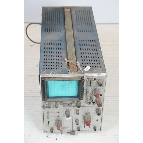 525 - Tektronix Type 561A Oscilloscope together with a Telequipment DM63