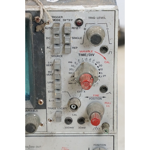 525 - Tektronix Type 561A Oscilloscope together with a Telequipment DM63